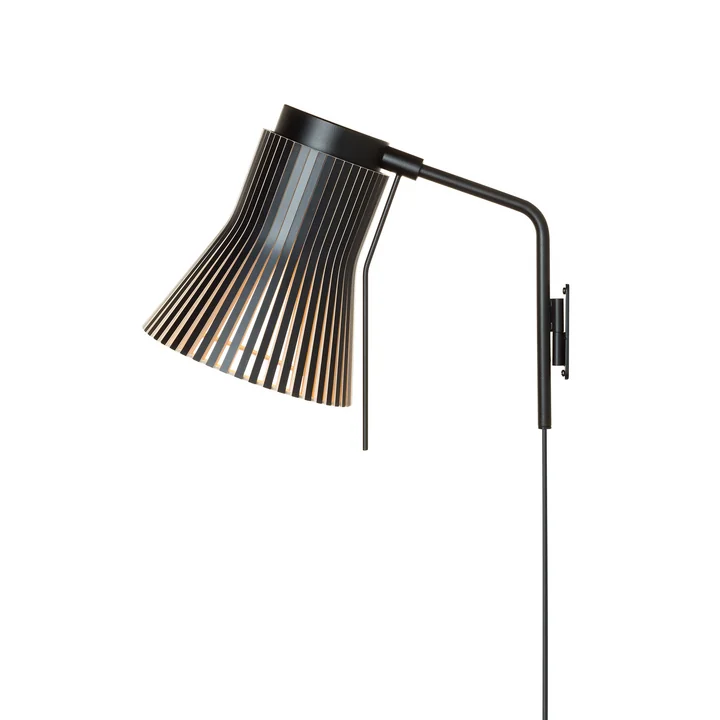 Secto - Petite 4630 Wandleuchte, schwarz