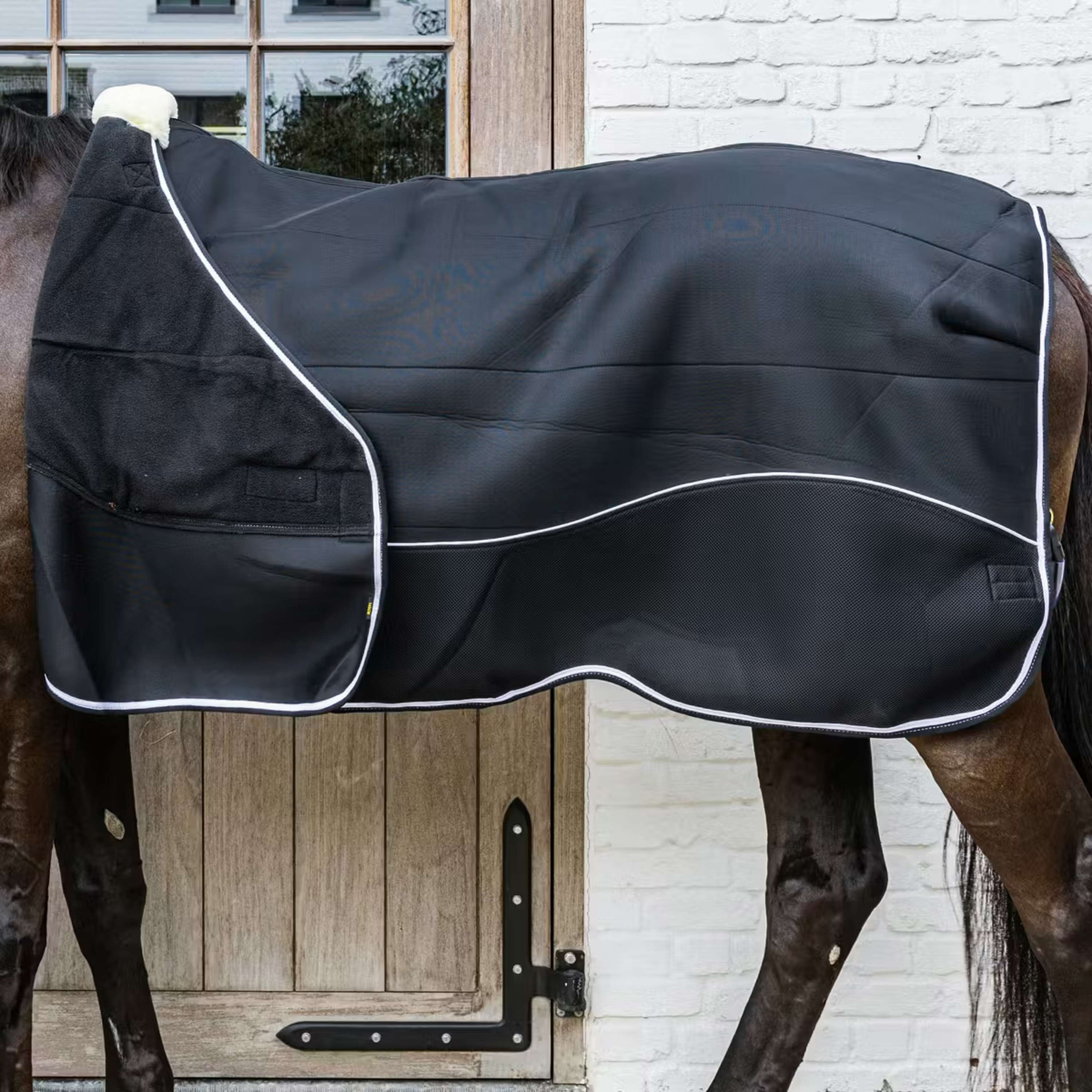Kentucky Turnout Rug Comfort 3D Fleece Liner Zwart