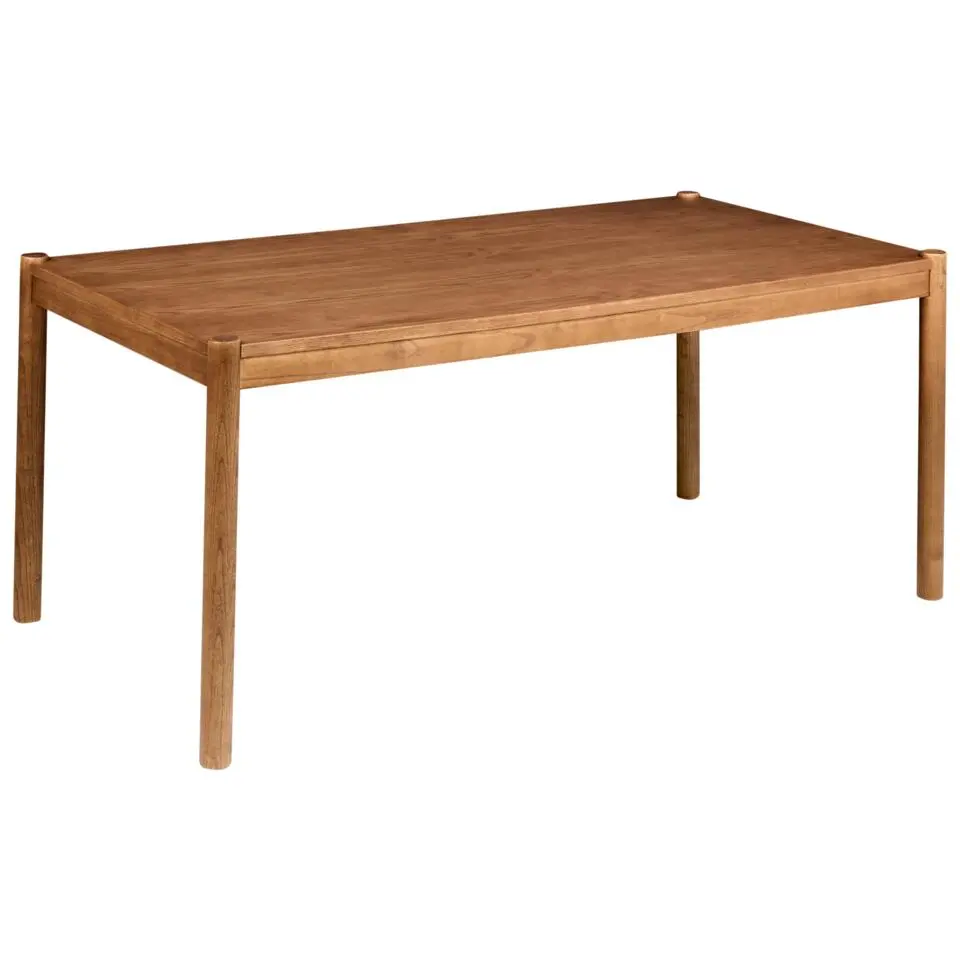 FONDIS - Eettafel - Donker eikenhout - 180 x 90 cm - MDF