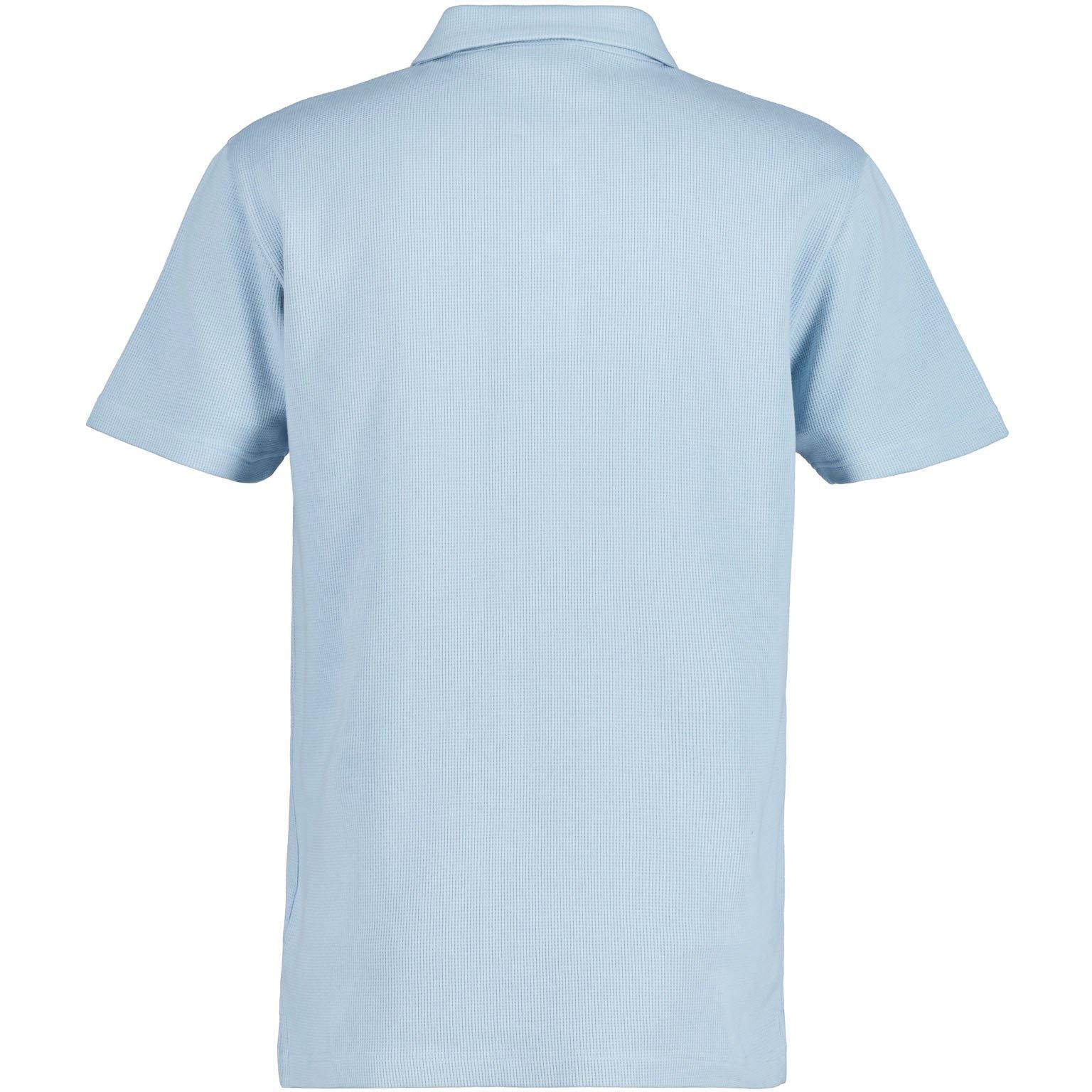 Gant WAFFLE TEXTURE SS-PIQUE DOVE BLUE S