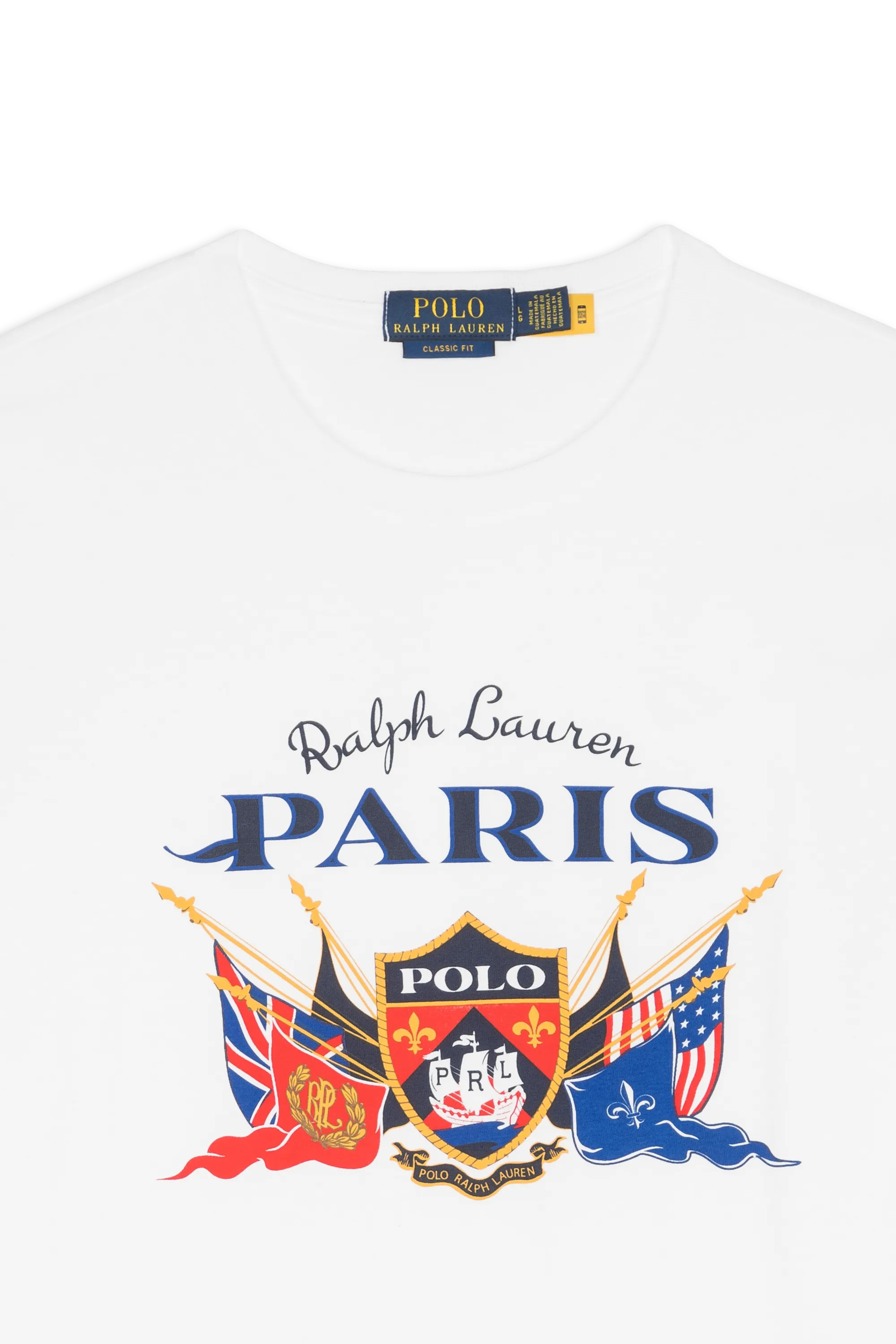 POLO RALPH LAUREN T-shirt 20/1 UNEVEN JERSEY Blanc