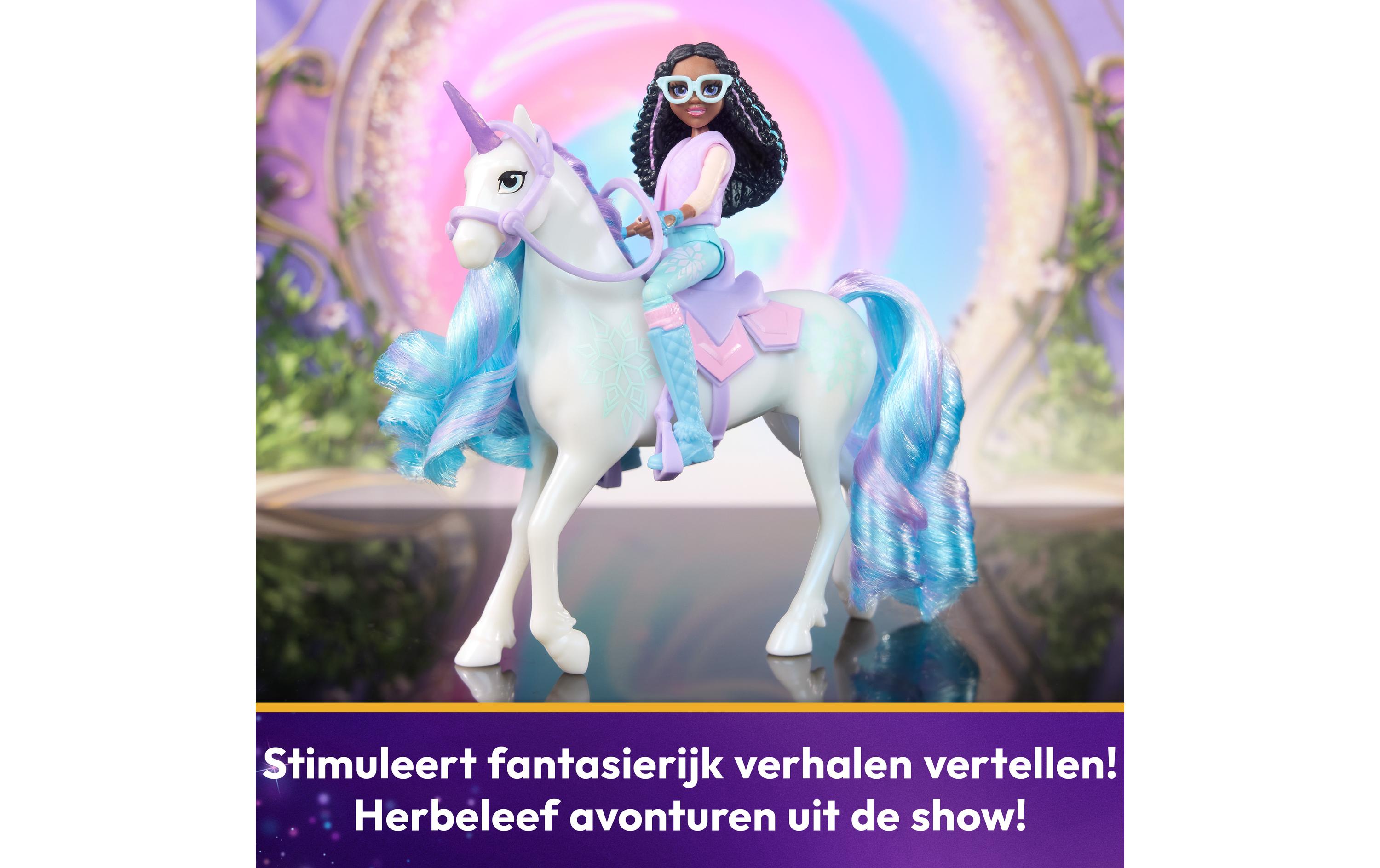 Unicorn Academy Layla Doll & Glacier UnicornPuppe Layla und Einhorn Glacier für Kinder