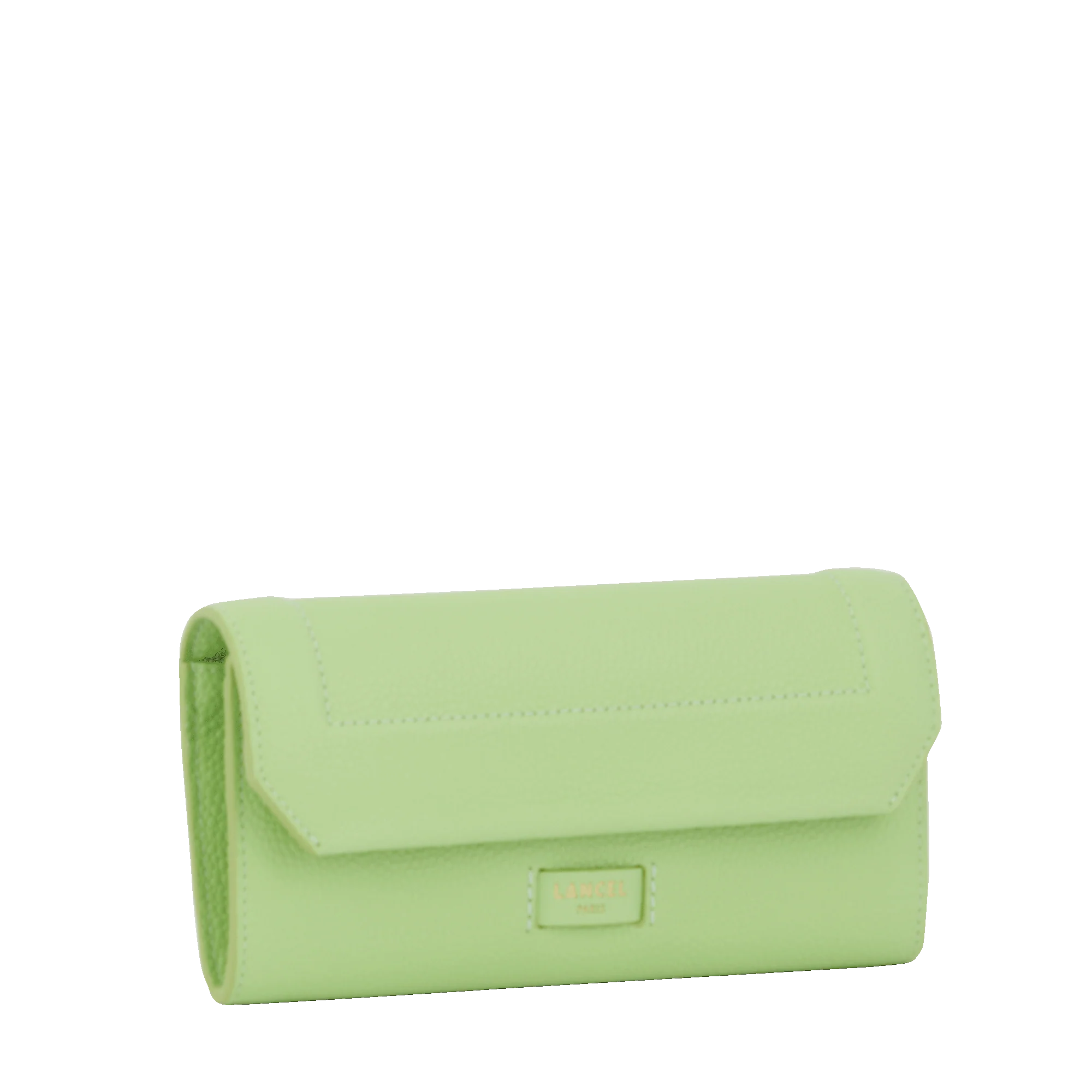 Portefeuille slim rabat Ninon de Lancel-Vert pomme