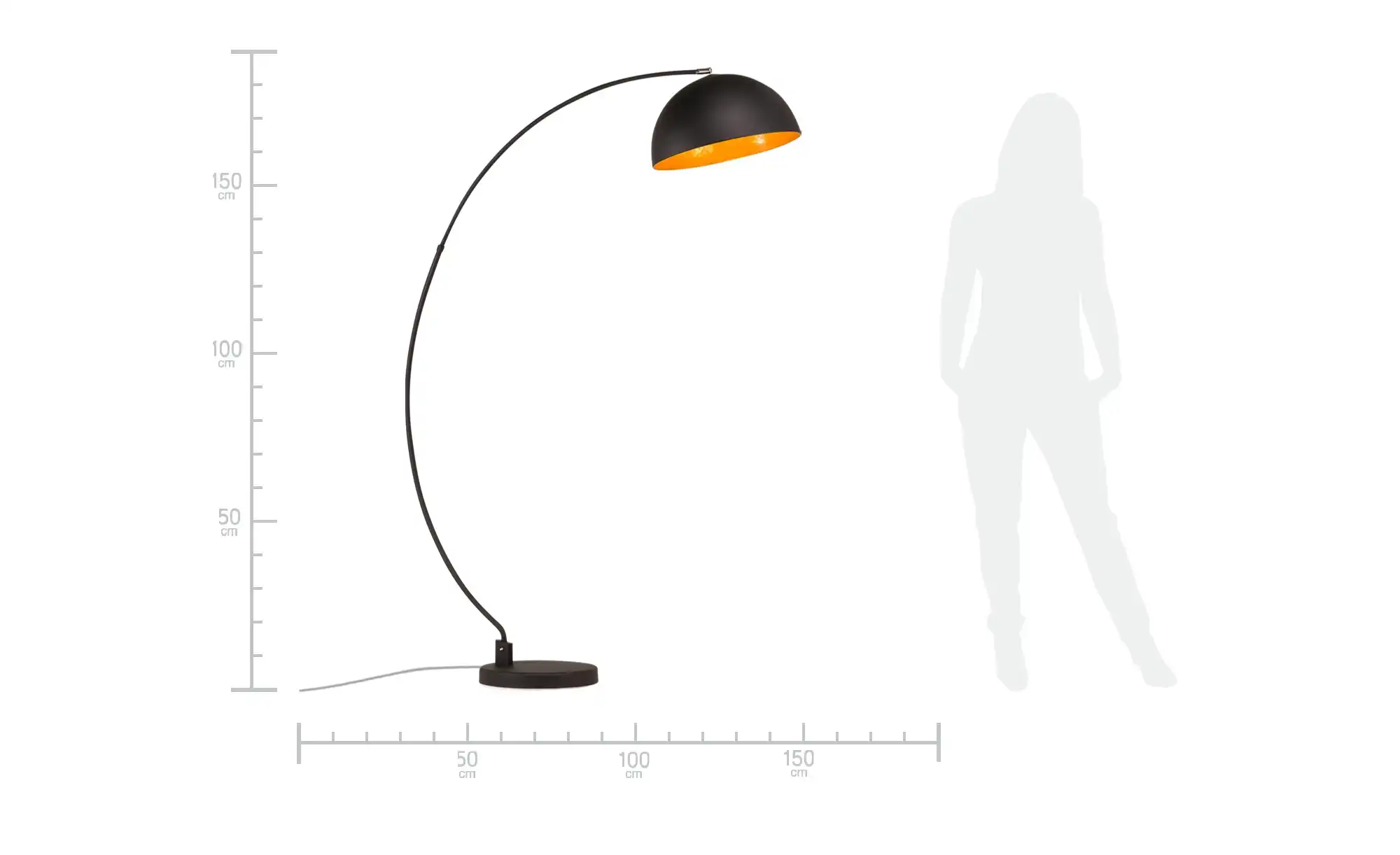 KHG Stehleuchte im Industrial-Design
