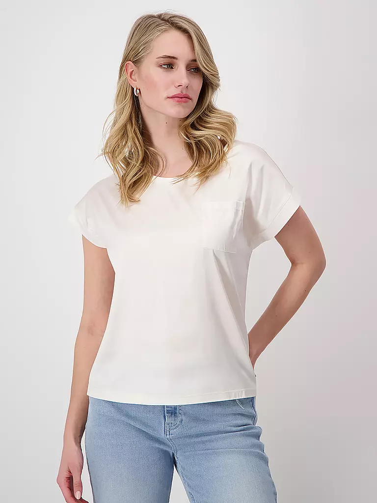 MONARI T-Shirt  creme