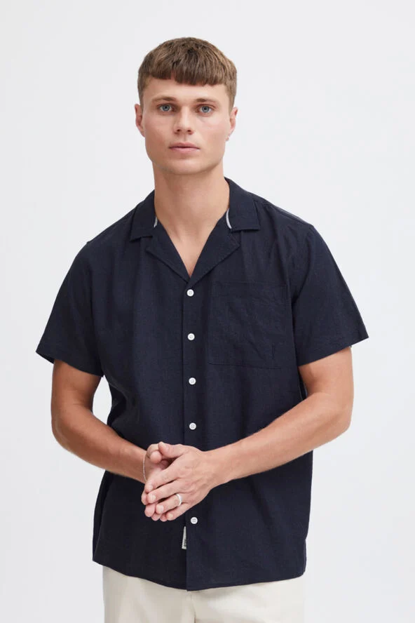 !Solid SDAllan Cuba Shirt Insignia blue
