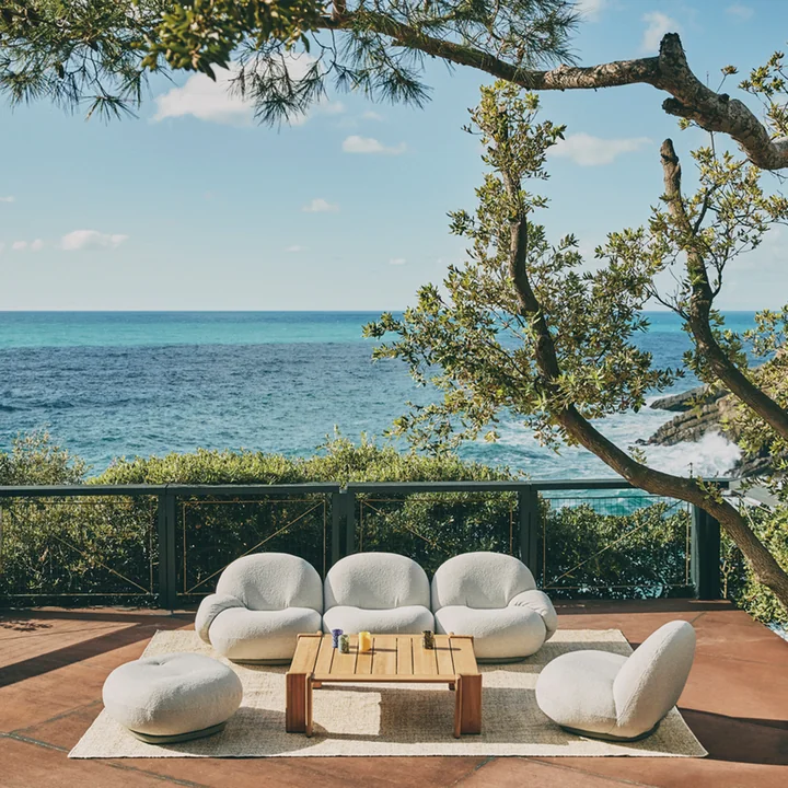 Gubi - Pacha Outdoor Ottoman, Libera Dedar (003, Standard)