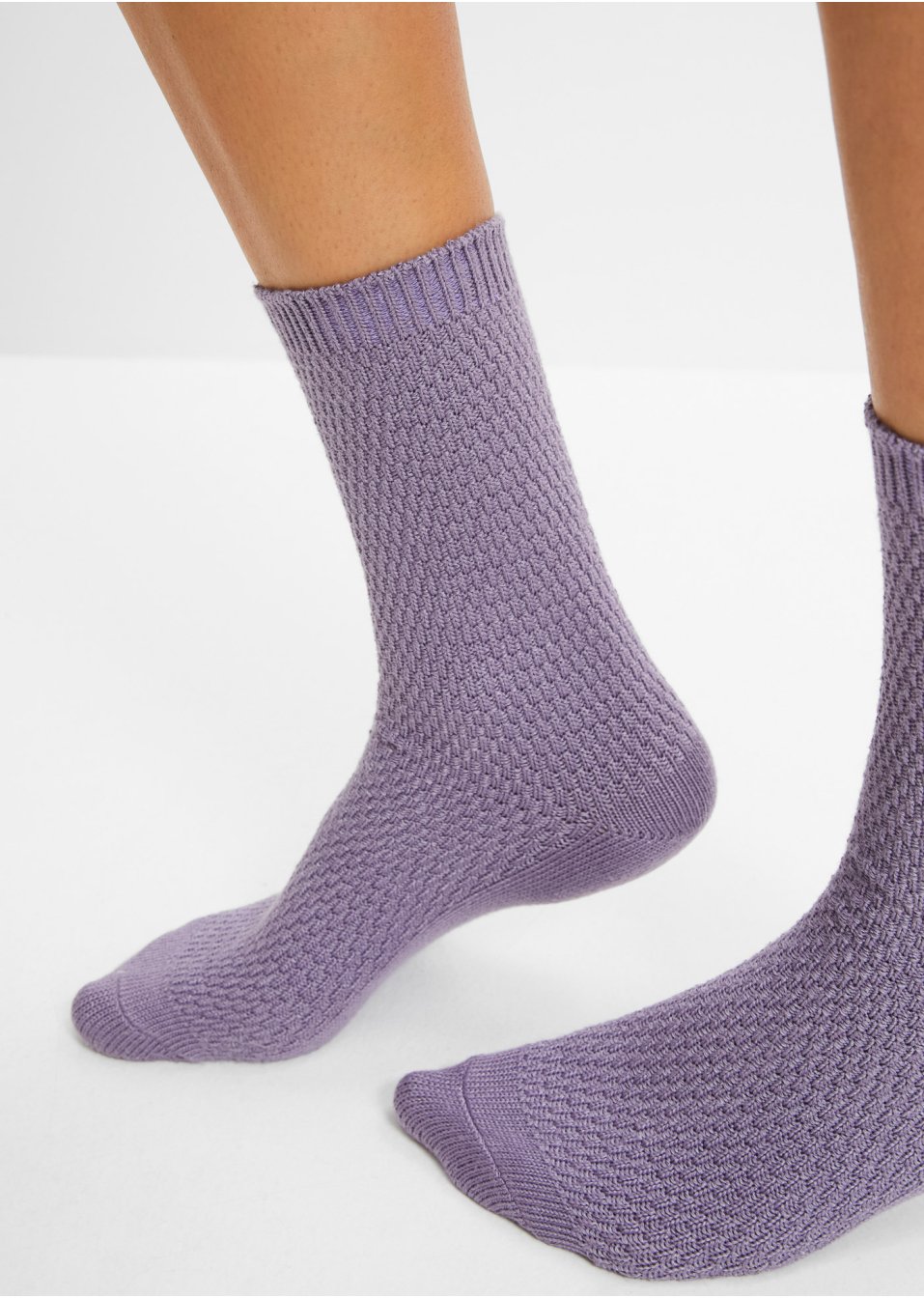Lot de 3 paires de chaussettes douillettes avec motif structuré