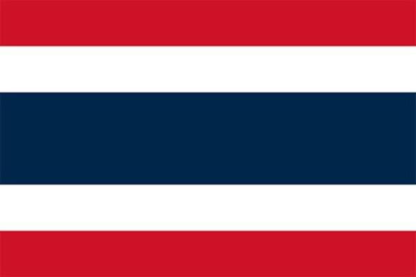 Thailands flagg