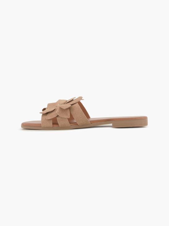 Graceland Pantolette beige