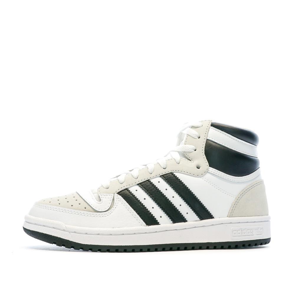 Adidas Baskets Blanche/Gris Homme Adidas Top Ten