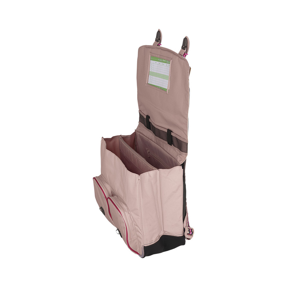 Cartable Célia rose
