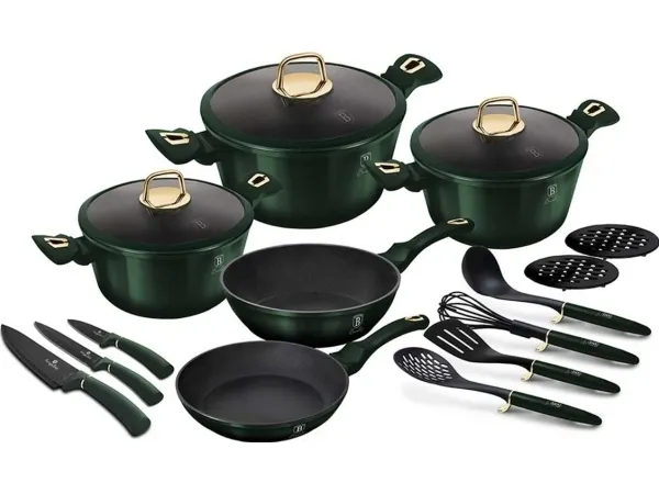 Berlinger Haus Lumarko Set of Pots With Accessories Berlinger Haus Bh-7043