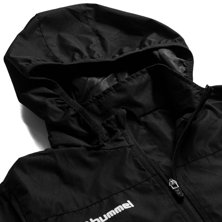 Hummel Veste Authentic All Weather - Noir/Blanc Enfant