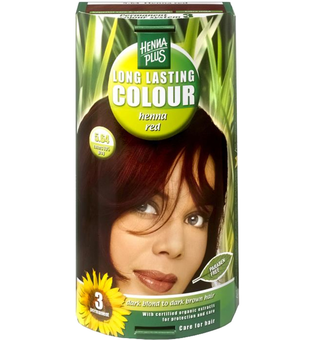 Hennaplus Long Lasting Colour 5.64 Henna Red (100 ml)