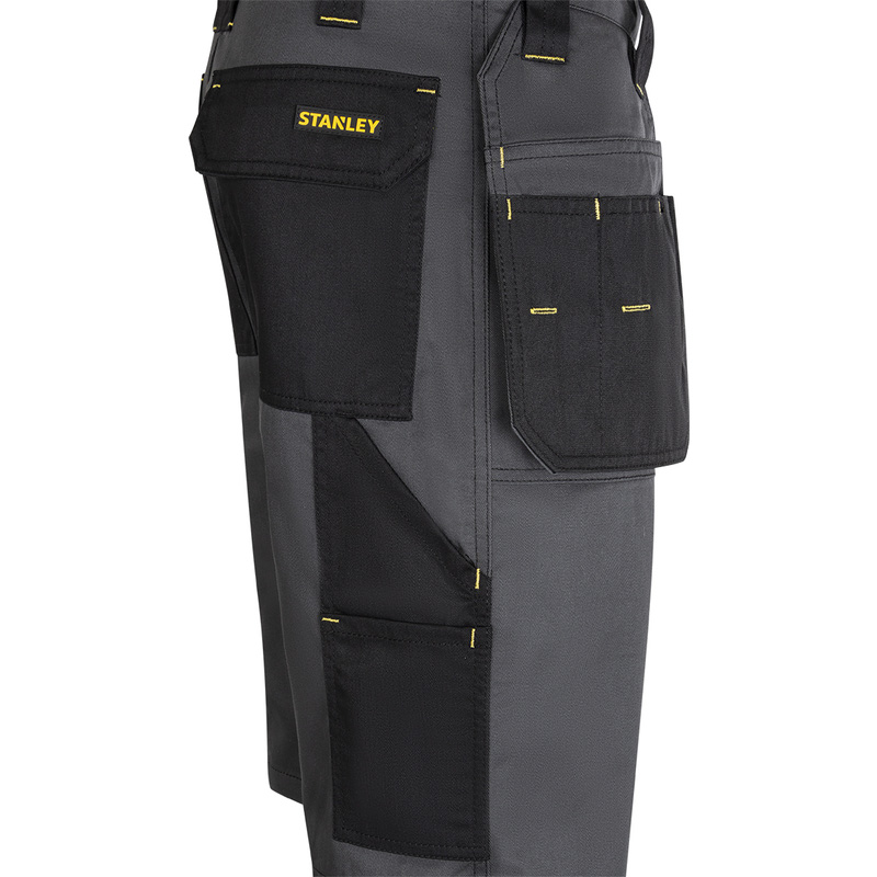 Stanley werkshort met holsterzakken 34 zwart