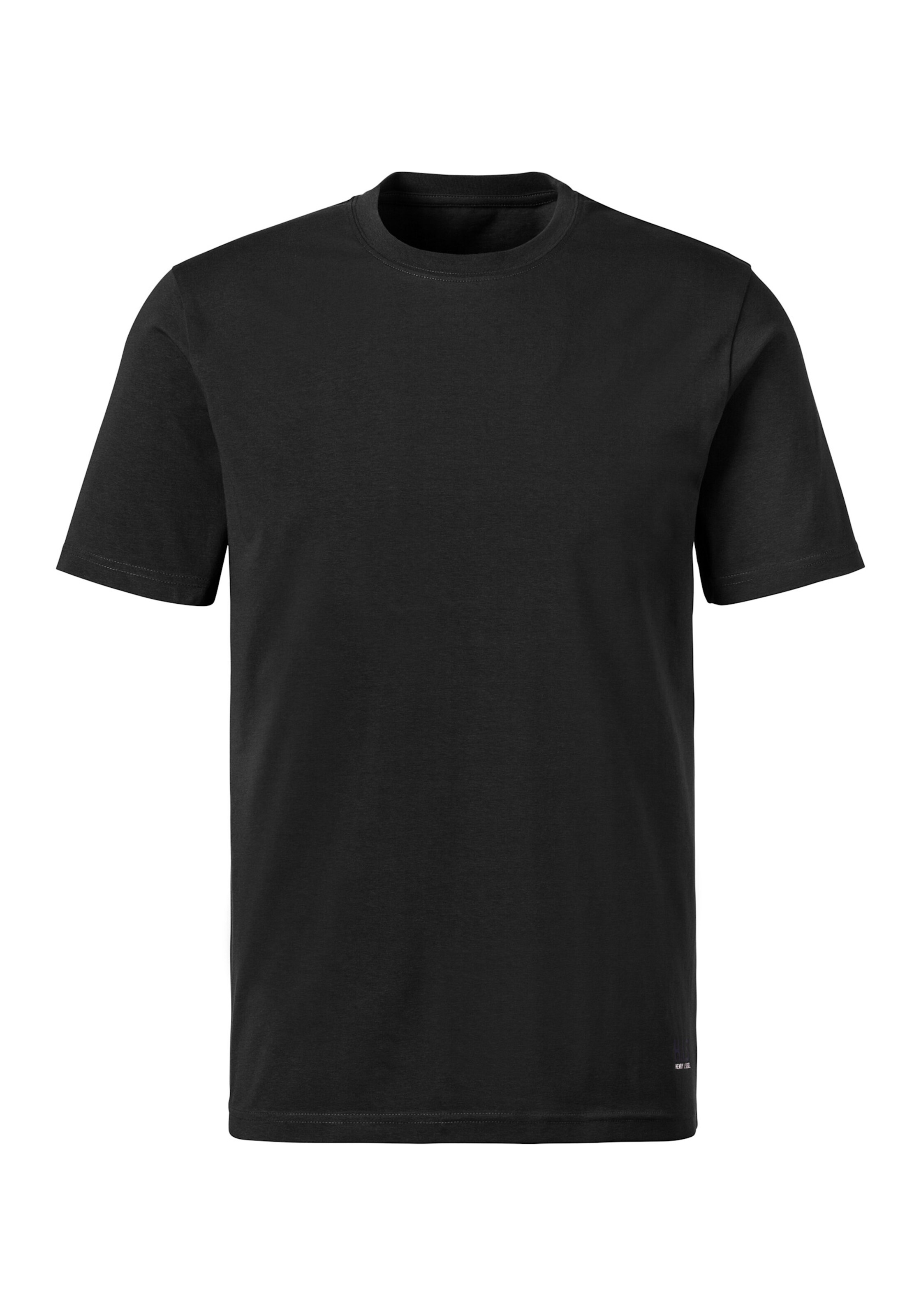 H.I.S Kurzarmshirt in bordeaux, schwarz, weiß