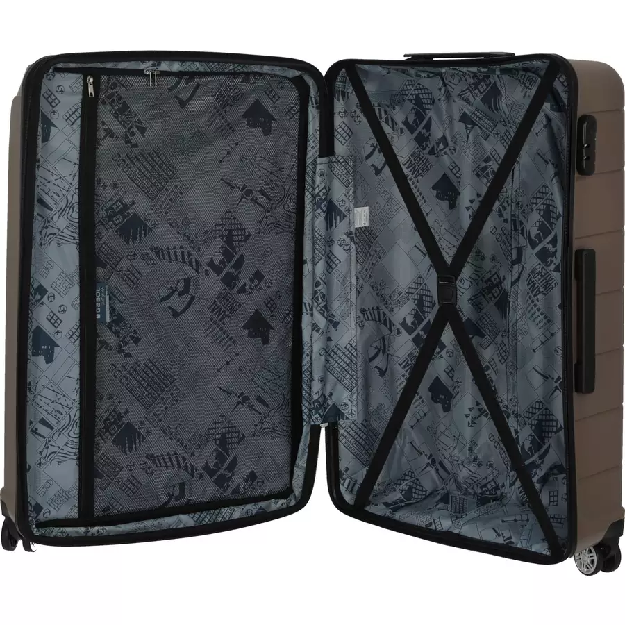 Gabol Midori - 4-Rollen-Trolley 75 cm L stone