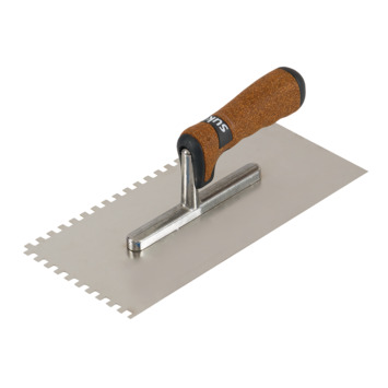 suki plakspaan RVS met 6 mm vertanding