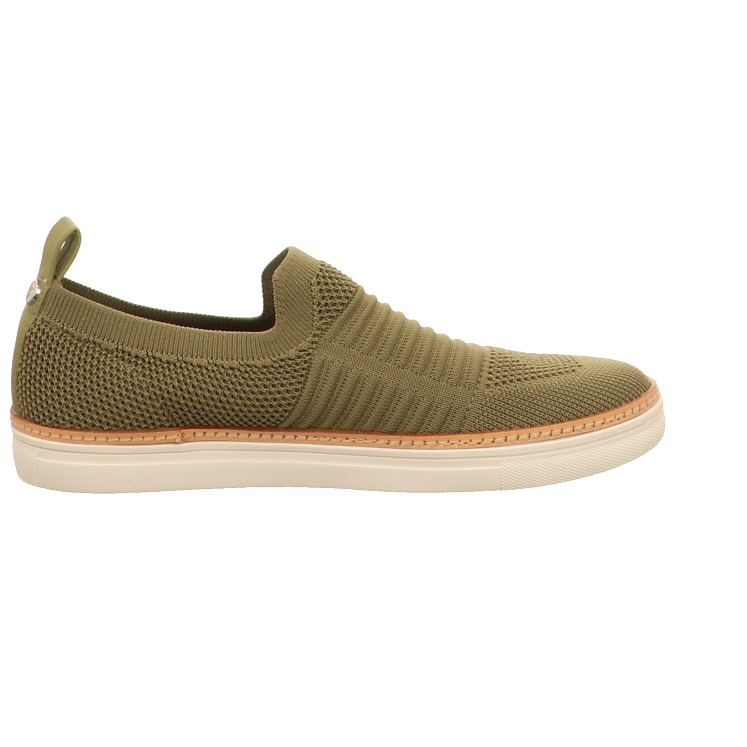 La Strada Slipper khaki grün