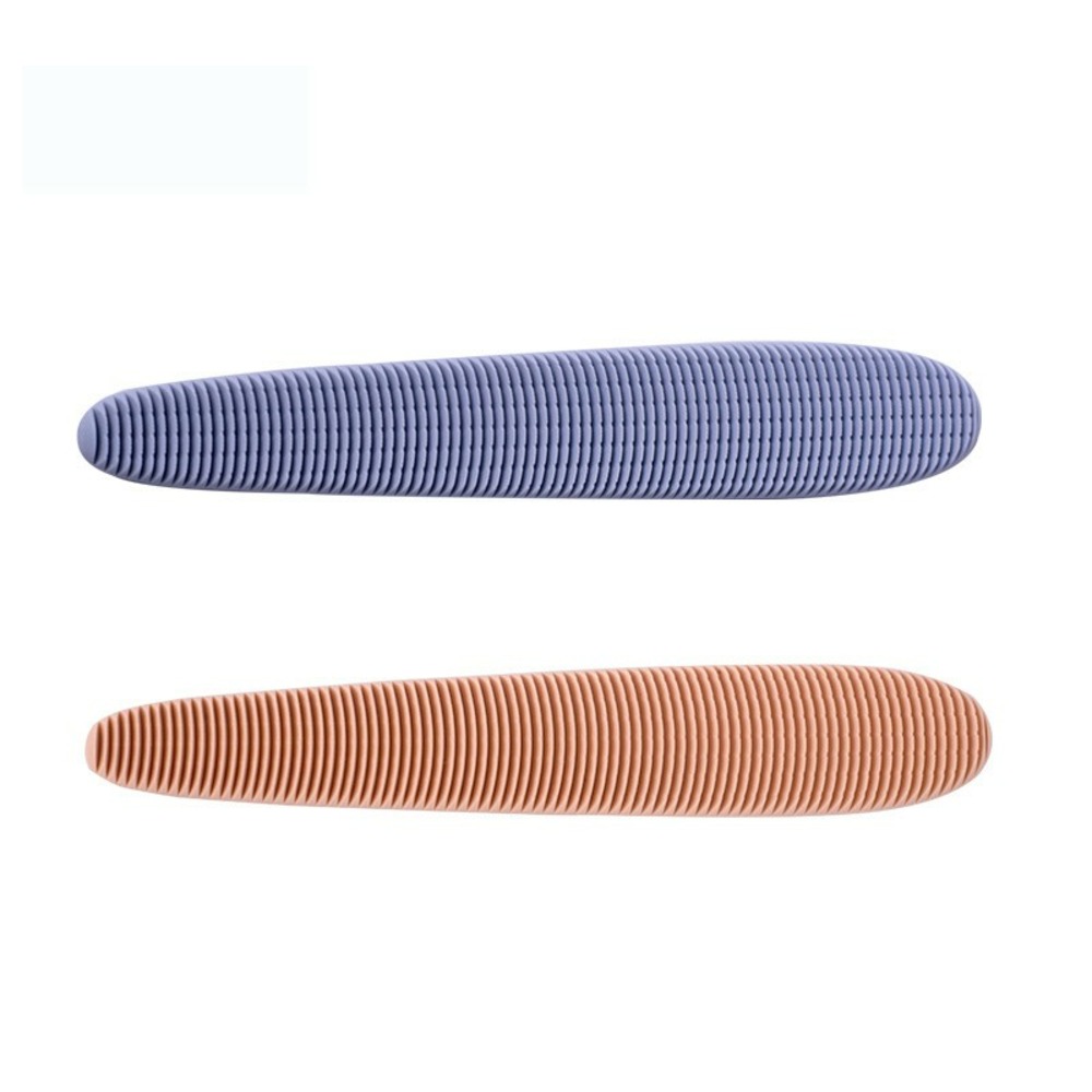 Peigne ergonomique pour chat gris rosé