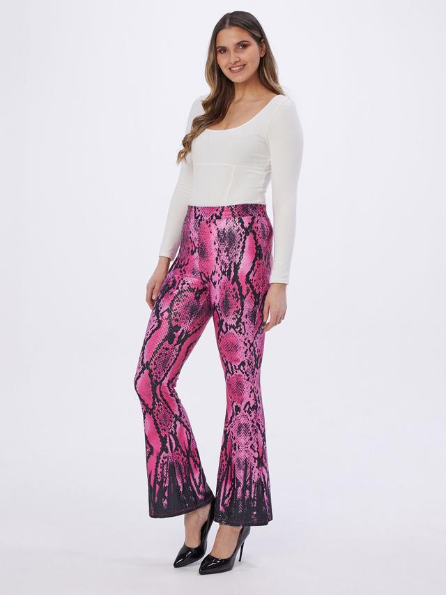 Hose ausgestellt Pink Snake