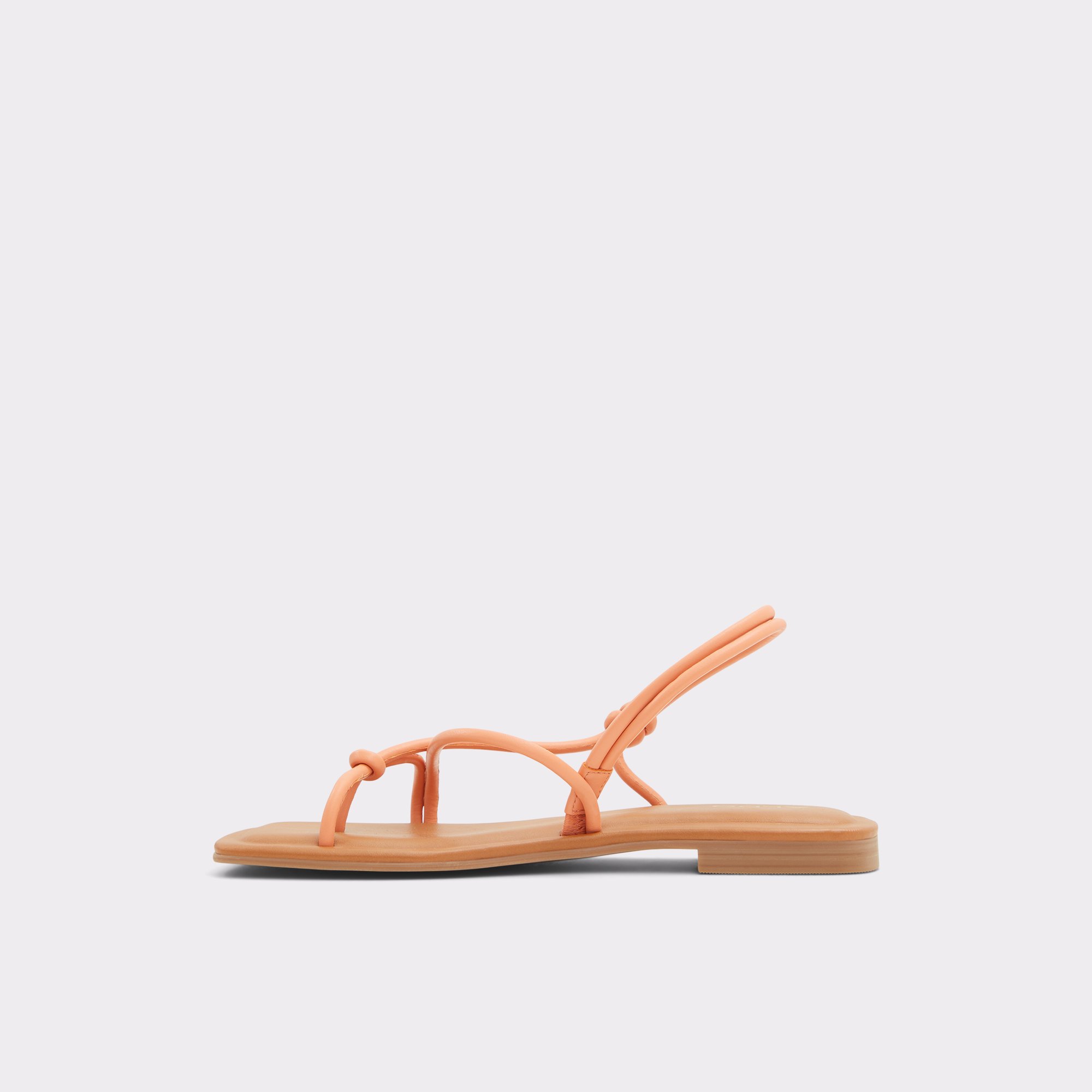 Beraeldar Light Orange Women Flat Sandals
