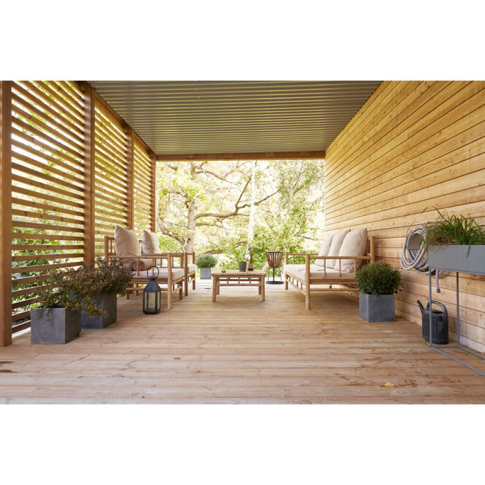 SOFAGRUPPE SUNFUN KLOCKARBODA BAMBUS NATUR