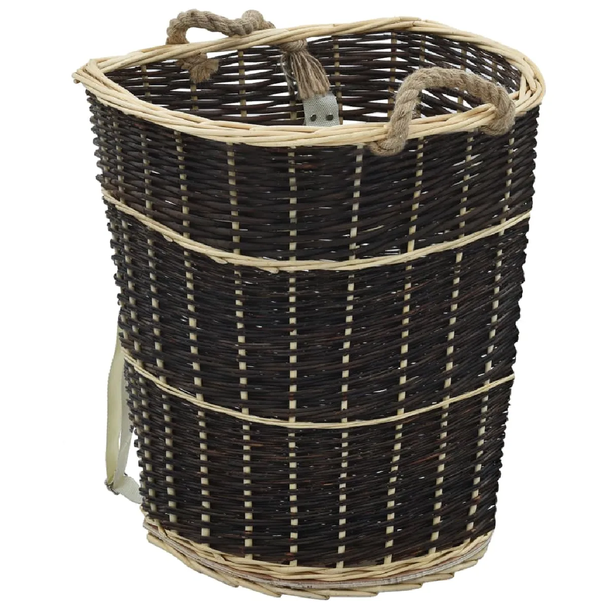 vidaXL Sac à dos bois de chauffage - Saule naturel