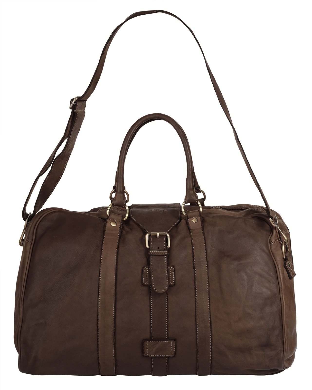 forty° Reisetasche echt Leder, Made in Italy