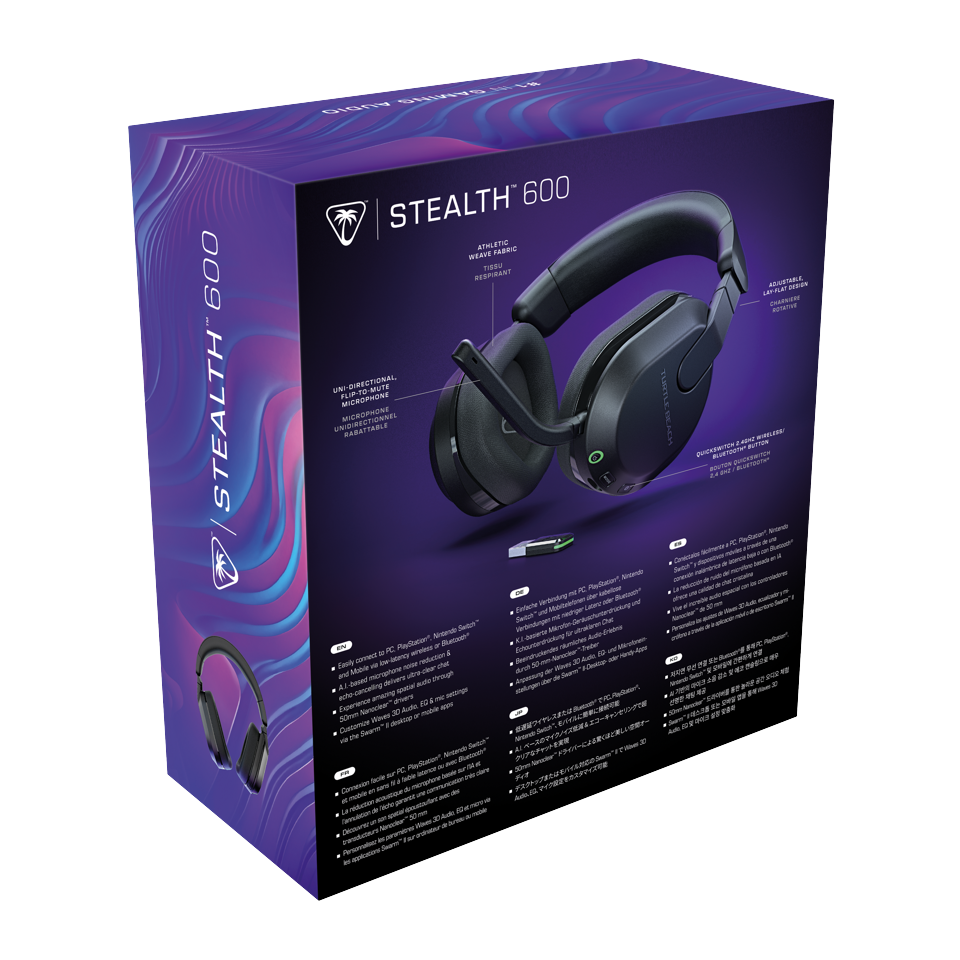 Turtle Beach Stealth 600 GEN3 Wireless Headset - Black PS5/PS4/Switch/PC
