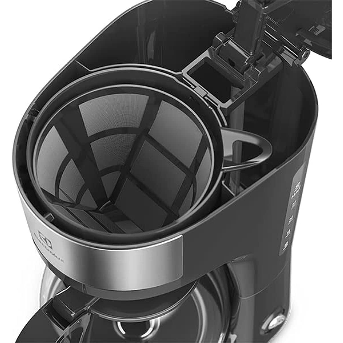 Cafeteira El&eacute;trica Electrolux Inox 30 X&iacute;caras Efficient ECM20 127v