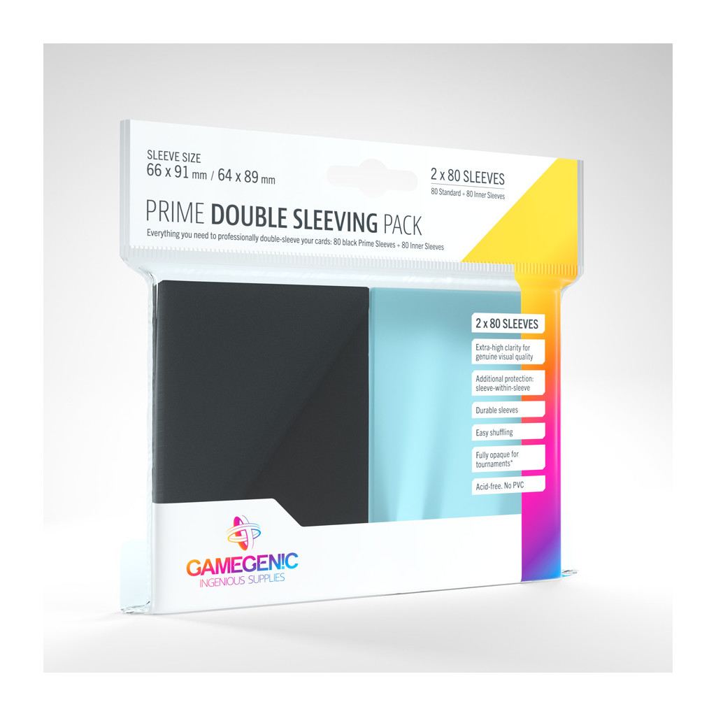 Gamegenic - Double Sleeving Pack 80