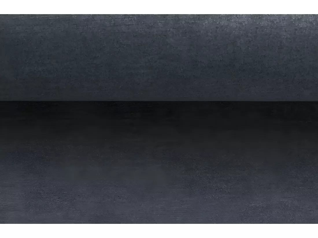 Canapé en tissu luxe 5/6 places BRENNER gris foncé, côté accoudoir gauche