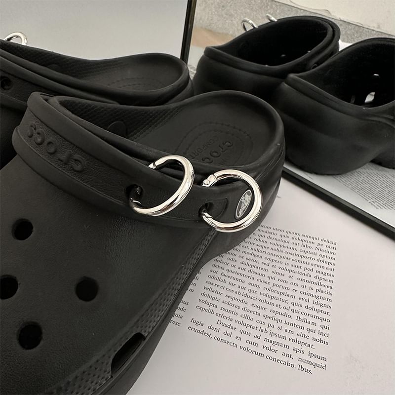 Worthbuy - Hoop Clog Shoe Charm