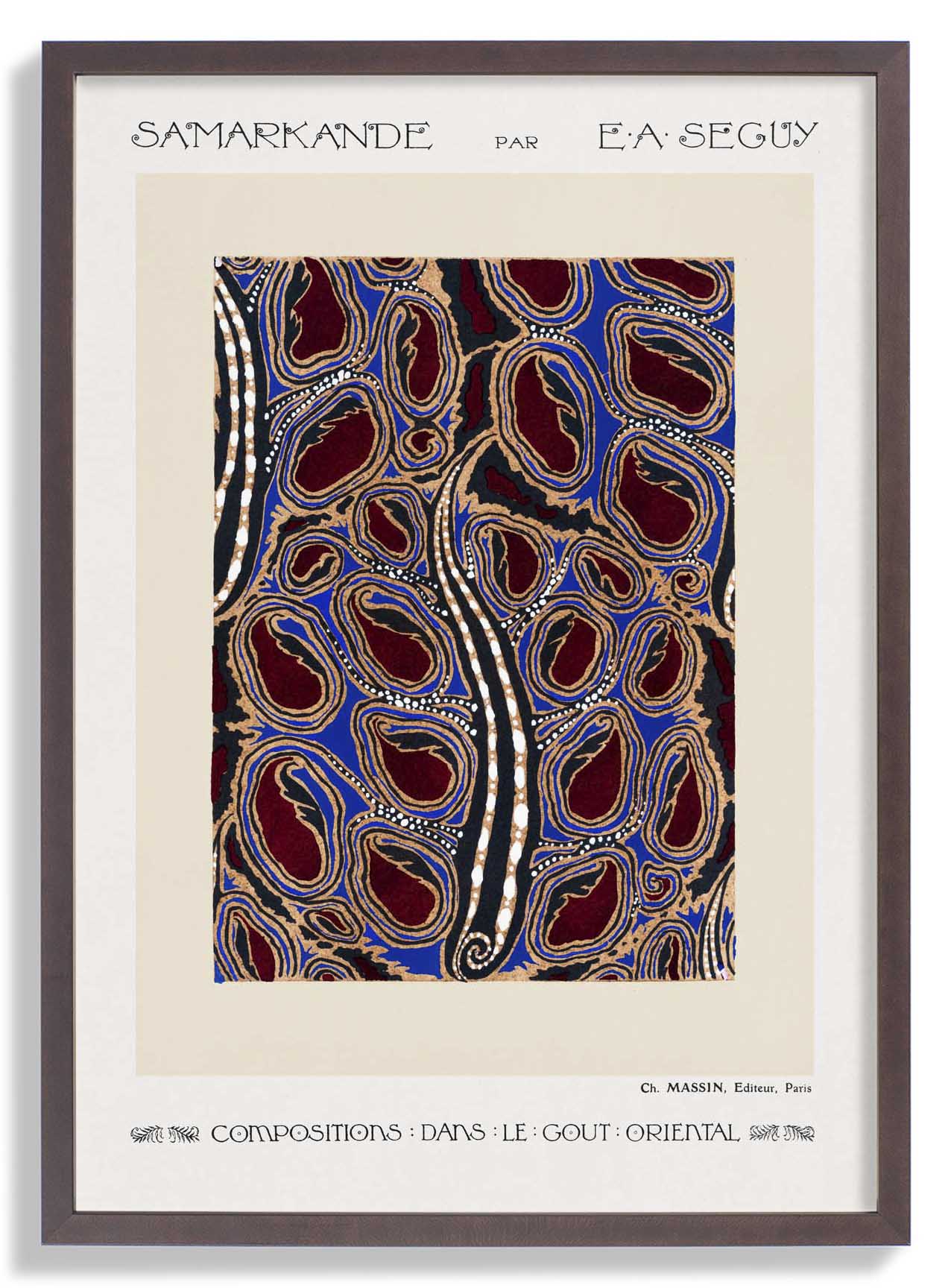 Samarkande Teller 03 von E.A. Séguy