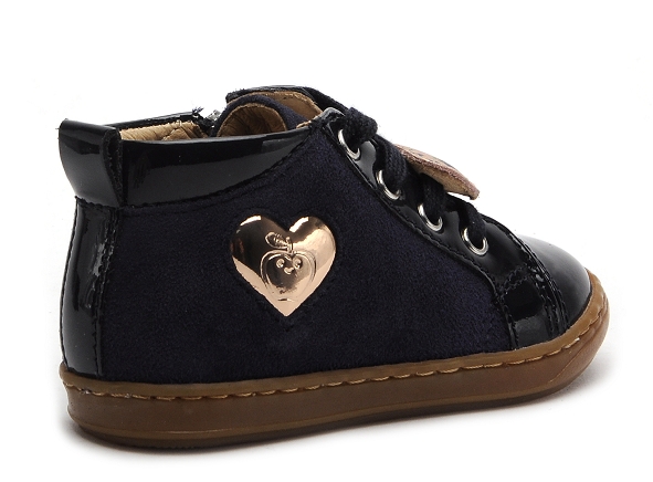 Shoo pom boots bottine bebe bouba heart bleu