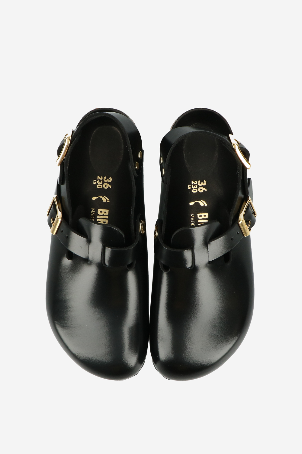 Tokio ii leather clogs