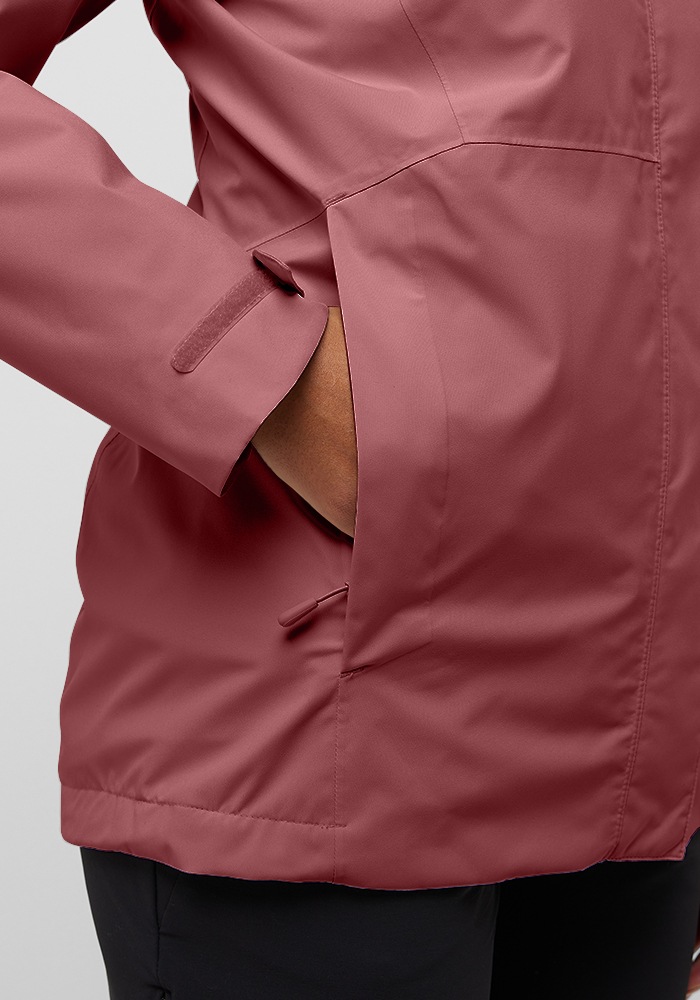 Jack Wolfskin 3-in-1-Funktionsjacke »ROTWAND 3IN1 JKT W« mit Kapuze