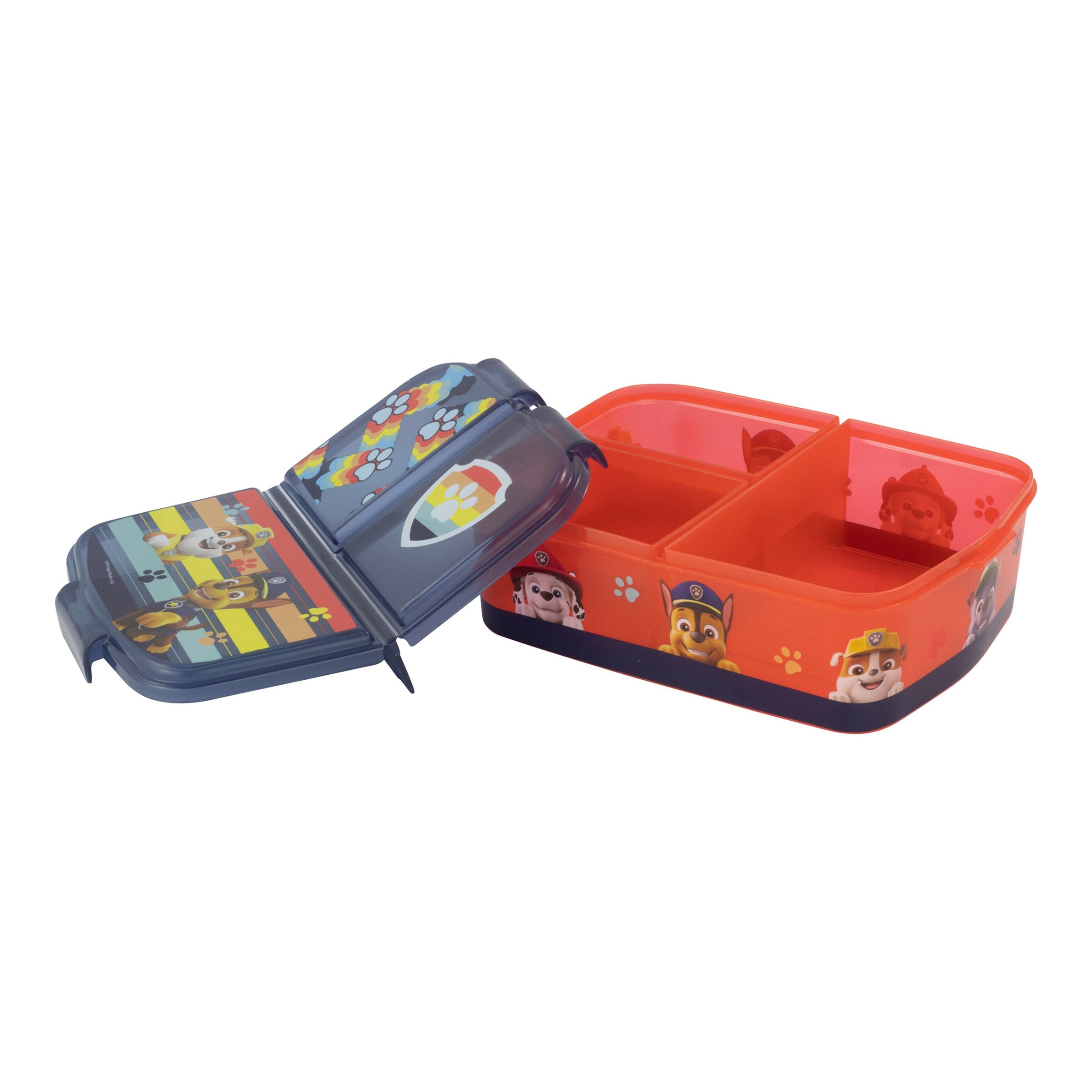 P:OS - PAW PATROL Brotdose mit Fächern blau