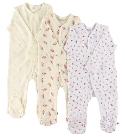 Pippi Strampler M/f - 1 st. - Gemischt - Neutral m. Mønster