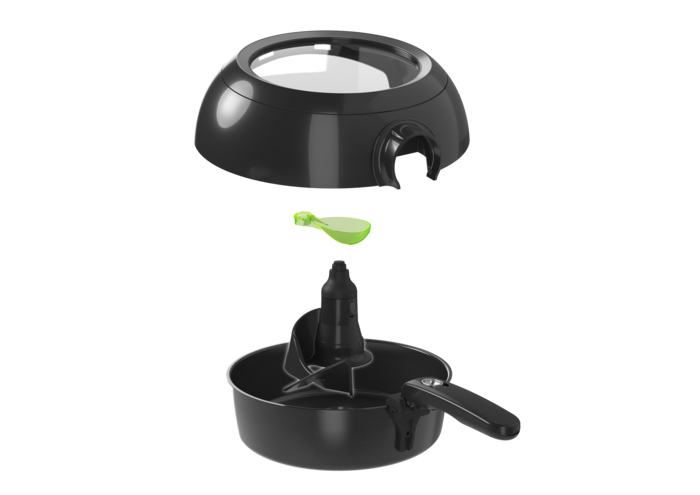 Actifry Genius, Friteuse sans huile 1,2L (6 pers.), air fryer, 9 prog.