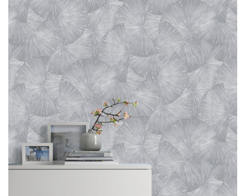 Vliesbehang 10219-29 GMK Fashion for Walls 3 Grafische Cirkels Zilver