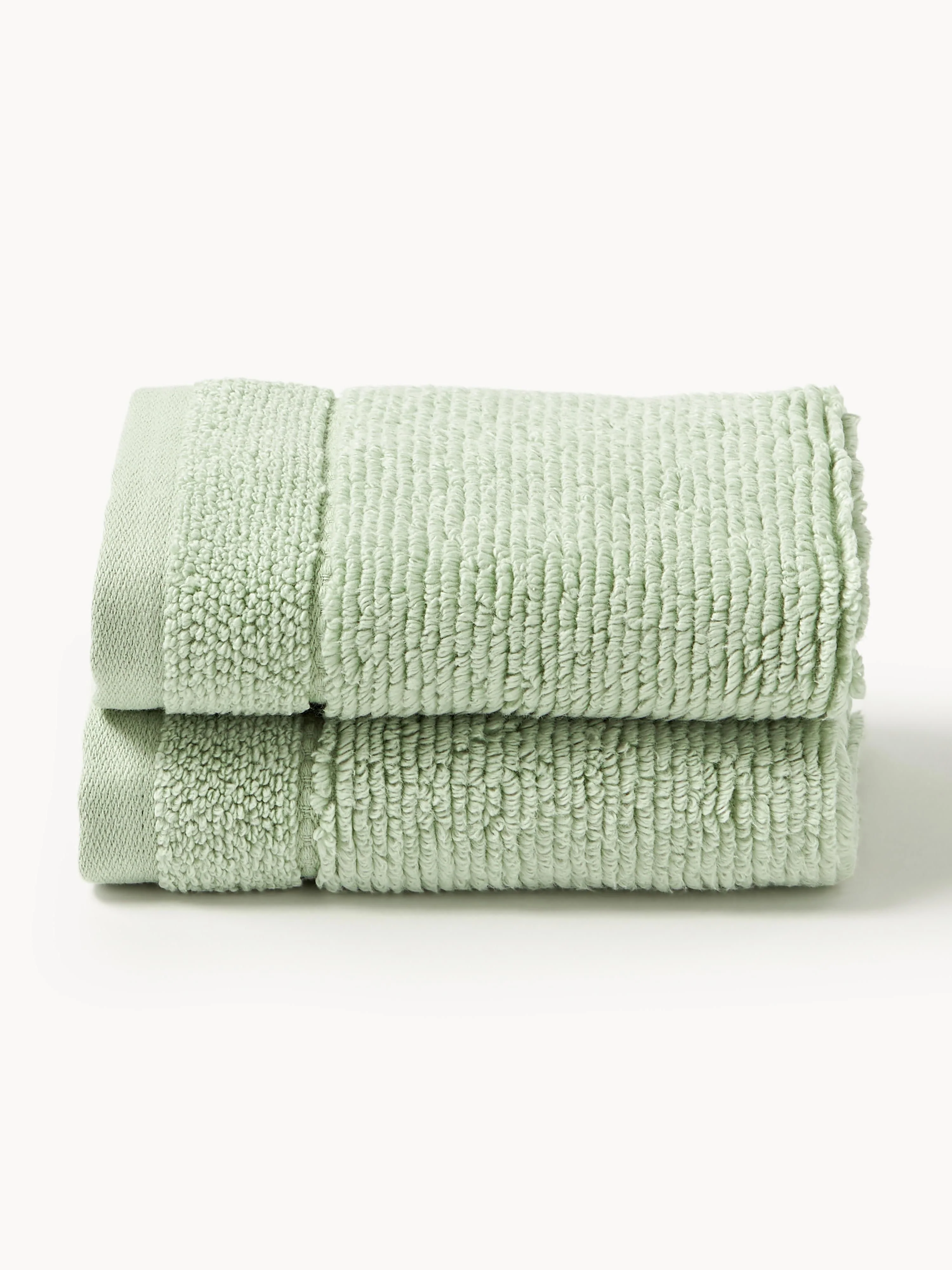 Handdoek Luxe met gestreepte rand, in verschillende formaten