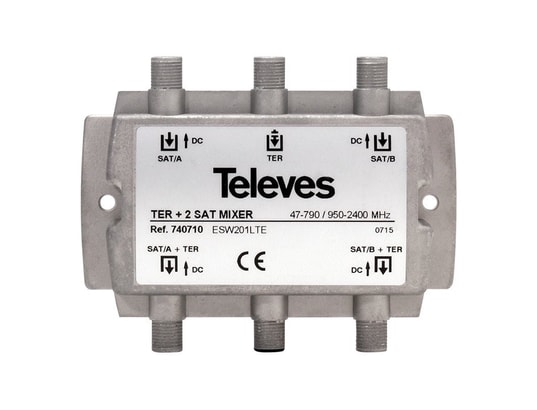 TELEVES - Coupleur ter/2 sat 740710
