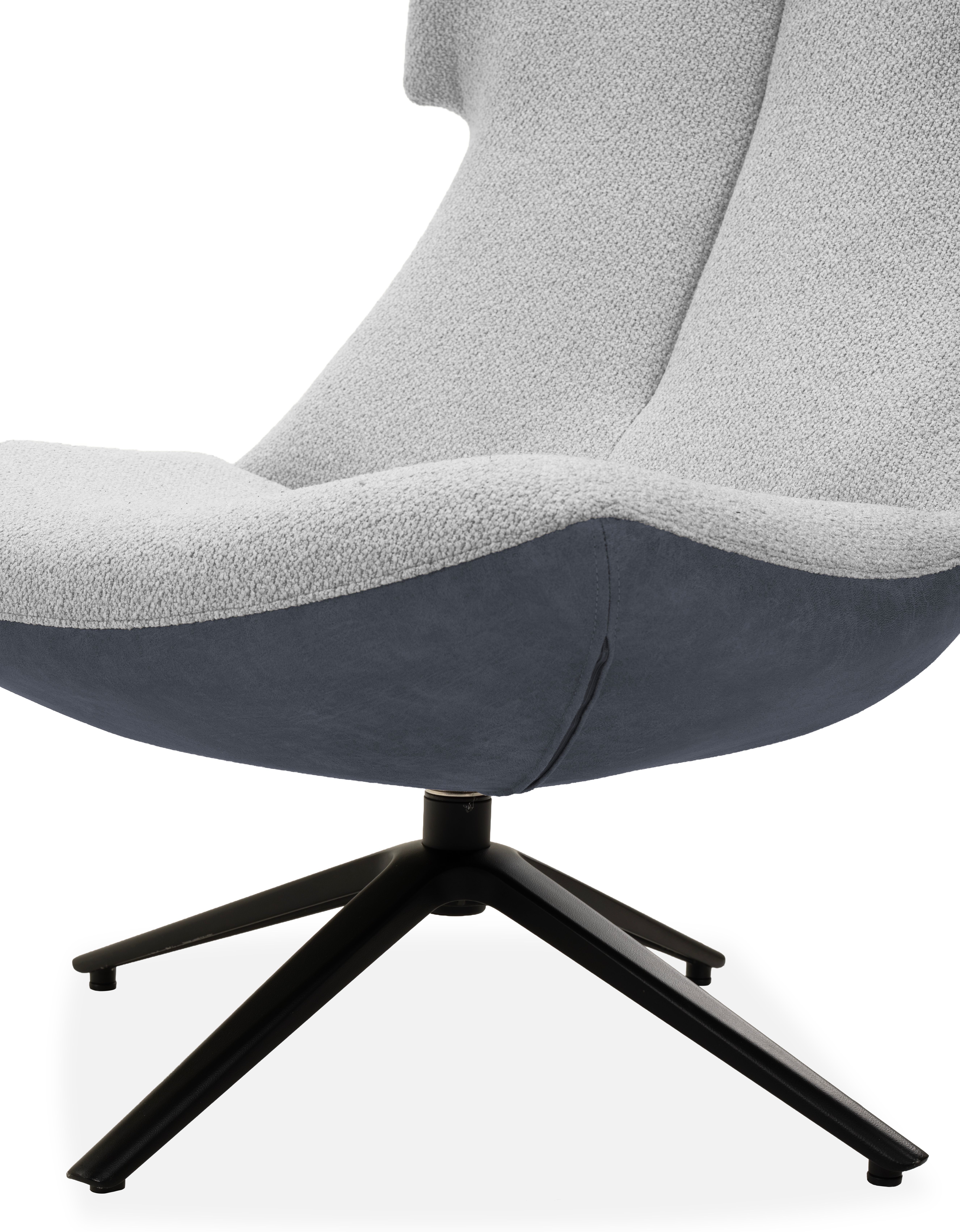 Draaifauteuil  Lowie B83 x D83 x H96 cm