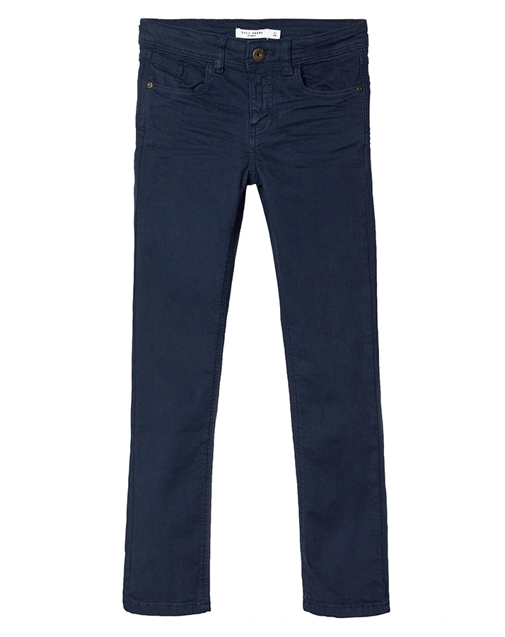 Twill-Hose NKMTHEO in dunkelblau