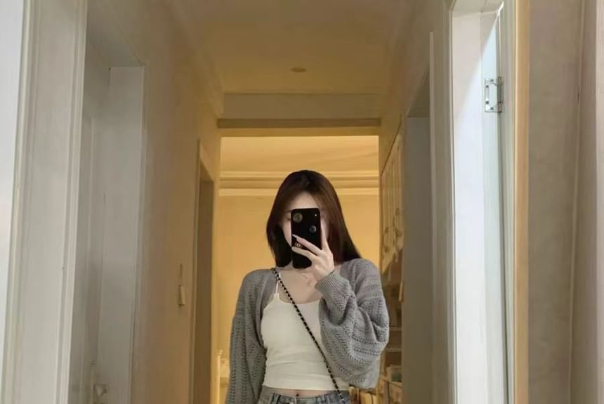 Eiffekee - Effen Bolero Cardigan