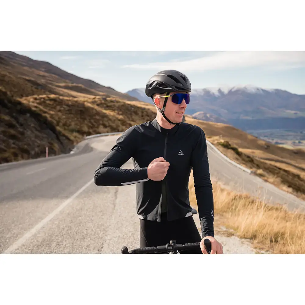 7mesh S2S Fietsshirt Lange Mouwen Zwart Heren