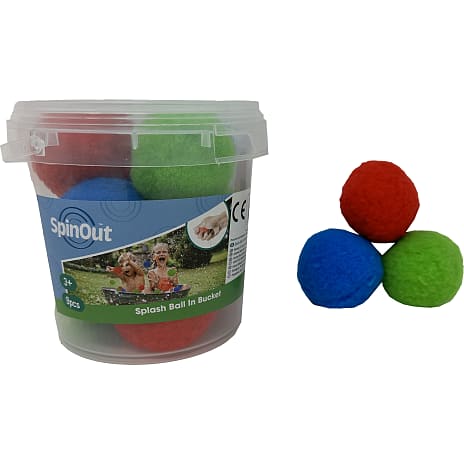SpinOut Splash bolde 9-pak
